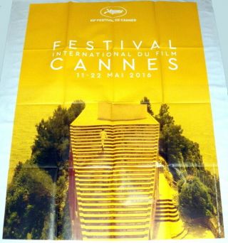 Festival De Cannes 2016 Le Mépris Jean - Luc Godard Contempt Large French Poster