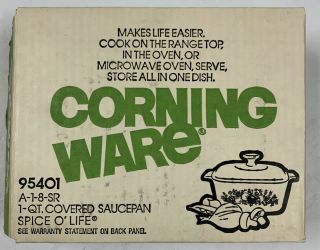 Vintage Corning Ware 95401 Spice O 