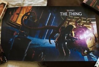 John Carpenter’s The Thing (scream Factory Limited Edition Lithograph / Poster)