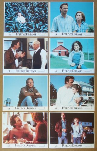 Field Of Dreams Ray Liotta Kevin Costner 1989 11x14 Lobby Card Set Of 8