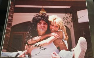 Heather Locklear Tommy Lee Hand Signed Autograph 243 Photo Photograph