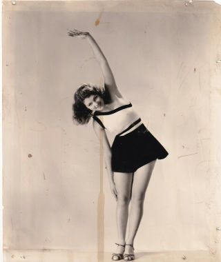 Lillian Roth Pre - Code Cheesecake Sexy Legs Gene Richee 1930s Orig Photo 280