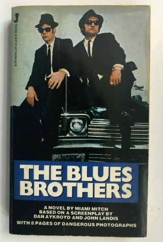1980 The Blues Brothers John Belushi Dan Aykroyd Pbo Movie Tie Jove K5630