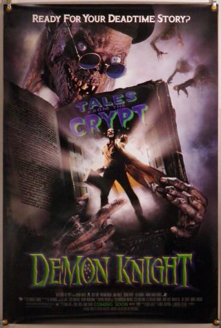 Tales From The Crypt Presents Demon Knight Ds Rolled Orig 1sh Movie Poster 1995