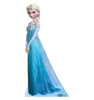 Frozen - Snow Queen Elsa - Life Size Cardboard Standup/cutout - 1578