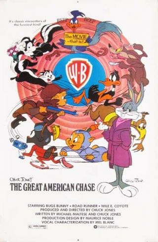 The Great American Chase 27x41 Rolled Movie Poster Bugs Bunny (th6)
