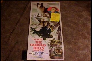 Painted Hills 1951 Insert 14x36 Movie Poster Lassie