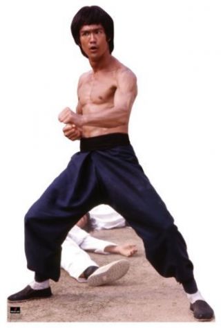 Bruce Lee Enter The Dragon Lifesize Cardboard Standup Standee Cutout Poster