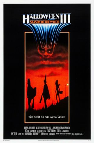 Halloween Iii: Season Of The Witch (1983) Movie Poster,  Ss,  Nm,  Rolled