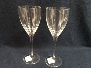 Nwt 2 Lenox Kate Spade Water Goblets Glasses Percival Place Non Lead Crystal