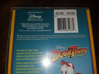 DuckTales: Volume 4 Anniversary Edition DVD Disney Movie Club Exclusive 3 - Disc 3