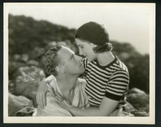 Norma Shearer,  Leslie Howard Vintage 1931 Mgm Photo " A Soul "