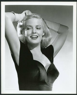 Janis Carter Vintage 1940s Glamour Portrait Photo