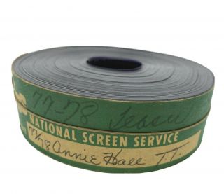 Annie Hall 1977 35mm Film Movie Trailer Diane Keaton & Woody Allen