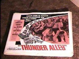 Thunder Alley 22x28 Movie Poster 