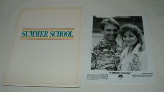 1987 Summer School Promo Movie Press Kit 13 Photos Mark Harmon Kirstie Alley