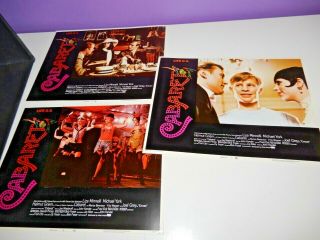 3 Cabaret Lobby Cards 1971 Liza Minelli Michael York Movie