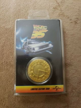 Back To The Future 35th Anniversary Limited Edition Coin