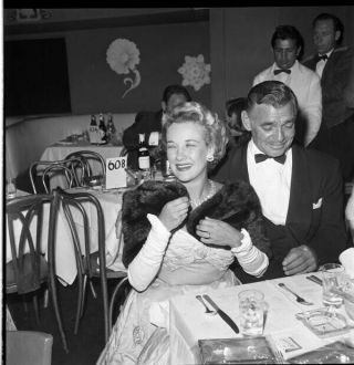 Clark Gable & Wife Hollywood 1950 