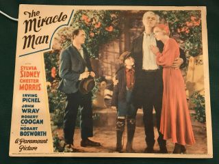 The Miracle Man 1932 Paramount 11x14 " Lobby Card John Wray Hobart Bosworth