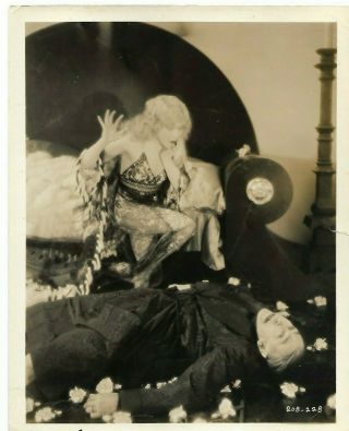 1920s Lovely Blonde Mae Murray,  John Gilbert In The Merry Widow Orig Photo 189