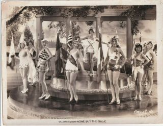 Sharon Lynn,  Sally Phipps Cheesecake Ziegfeld 1926 None But The Brave Photo 43