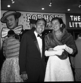 Peter Lawford Patricia Kennedy At Premiere 2.  25 X 2.  25 Camera Negative