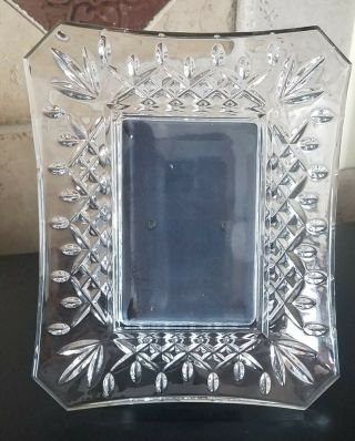 Vintage Waterford Crystal Lismore 2 " X 3 " Picture Frame,  Germany