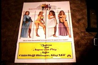 Anyone Can Play Orig Movie Poster 1968 Ursula Andress Virna Lisi Claudine Auger