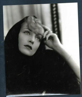 Carole Lombard Stylish Pose Stunning Portrait 1930s William Fraker Photo 99