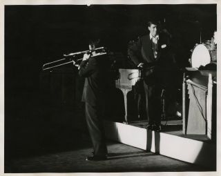 Dean Martin & Jerry Lewis 1952 Live Show Unpublished Vintage 8x10 Photo