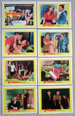 Lady Of Vengeance 1957 Set Of 8lc 