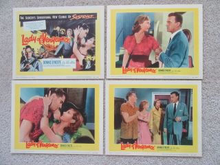 LADY OF VENGEANCE 1957 SET OF 8LC ' s 11X14 ANN SEARS DENNIS O ' KEEFE NM 2