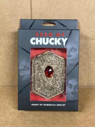 Childs Play Seed Of Chucky Heart Of Damballa Amulet Prop Trick Or Treat Studios