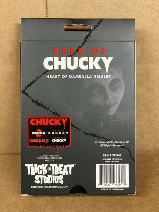 Childs Play Seed of Chucky Heart of Damballa Amulet Prop Trick Or Treat Studios 3