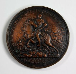 Russia Medaille Zar Peter I.  Great Northern War 1700–1721 Battle Of Poltava 1807