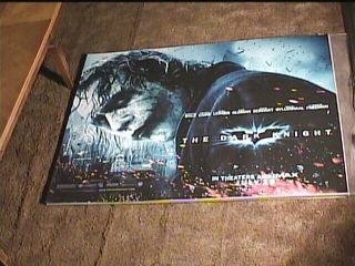 Dark Knight " C " Orig British Quad 30x40 Movie Poster Joker Heath Ledger Batman