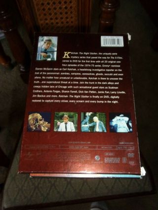KOLCHAK: THE NIGHT STALKER - 3 DVD SET - WATCHED ONLY ONCE 2