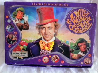 Willy Wonka And The Chocolate Factory Limited Edition Blu - Ray