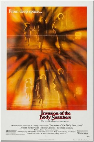 Invasion Of The Body Snatchers - 1978 - Orig 27x41 Reg Movie Poster - Sutherland