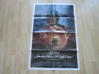1 Sheet " Something Wicked This Way Comes " 1983 Movie Poster -