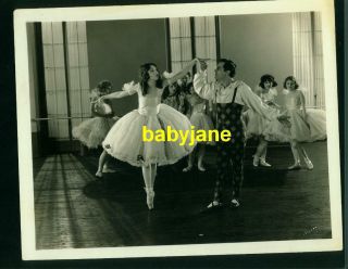 Colleen Moore Antonio Moreno Vintage 8x10 Photo Ballet 1923 Look Your Best