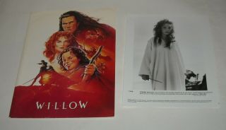 1988 Willow Promo Movie Press Kit 8 Photos & Slides Val Kilmer Joanne Whalley