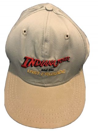 Indiana Jones And The Last Crusade Tan Baseball Style Cap From 1989 Made Us