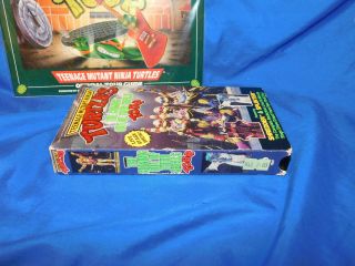 Teenage Mutant Ninja Turtles Coming Out Of Their Shells Tour Guide Poster & VHS 2