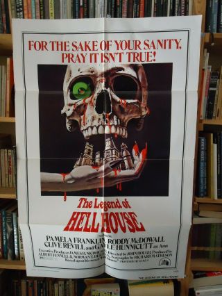 Legend Of Hell House/pamela Franklin/ U9/ U.  S.  1 Sheet Poster