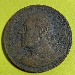Philippines Manila 1920 Wilson So Called Dollar Medal,  Bronze Sea Salvaged 548