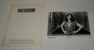 1983 Videodrome Movie Promo Press Kit 11 Photos Deborah Harry David Cronenberg
