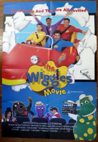 The Wiggles Movie 1997 Australian One Sheet Movie Poster Murray Cook