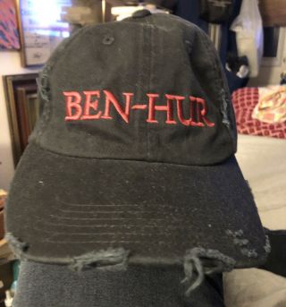 Ben - Hur Movie Cast & Film Crew 2016 Ball Cap Hat,  Distressed,